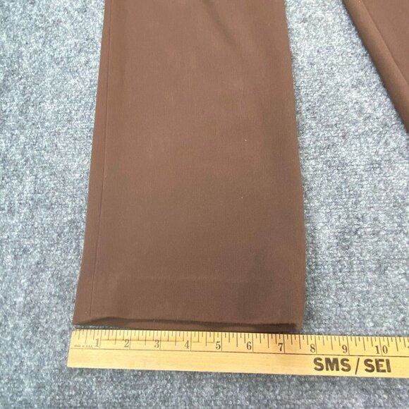 Dialogue Pant Suit Womens 4 Brown 2 Pc New Language of Style Brown Jacket Pants - Picture 11 of 16